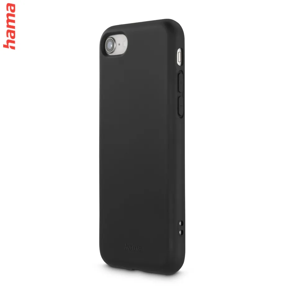 Hama čierny obal na iPhone 7, 8, SE 2020 a SE 2022, Fantastic Feel