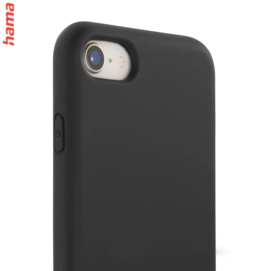 Hama čierny obal na iPhone 7, 8, SE 2020 a SE 2022, Fantastic Feel