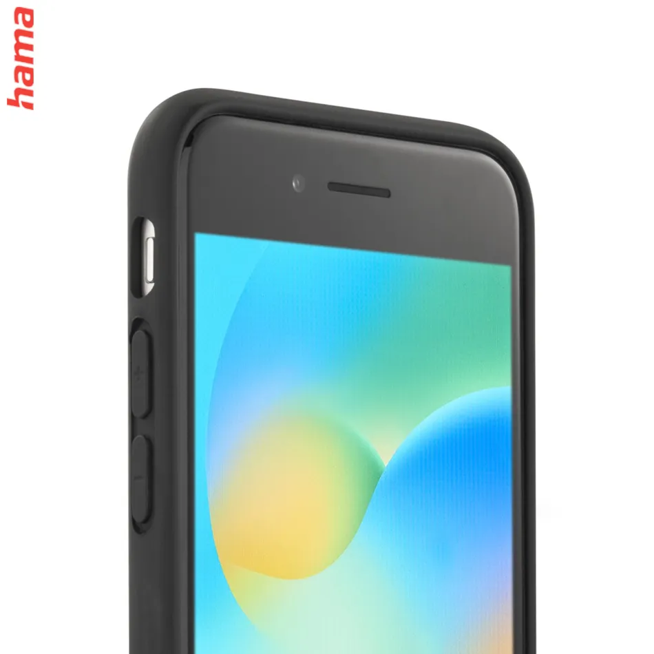 Hama čierny obal na iPhone 7, 8, SE 2020 a SE 2022, Fantastic Feel