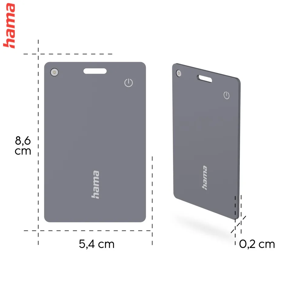 Hama Bluetooth lokalizátor v tvare karty, Android a Apple