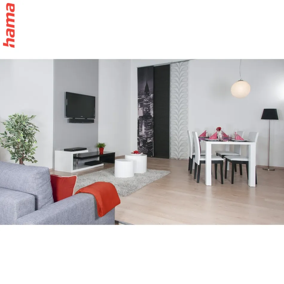 Hama držiak na soundbar pod alebo nad TV, nosnosť 20 kg, čierny