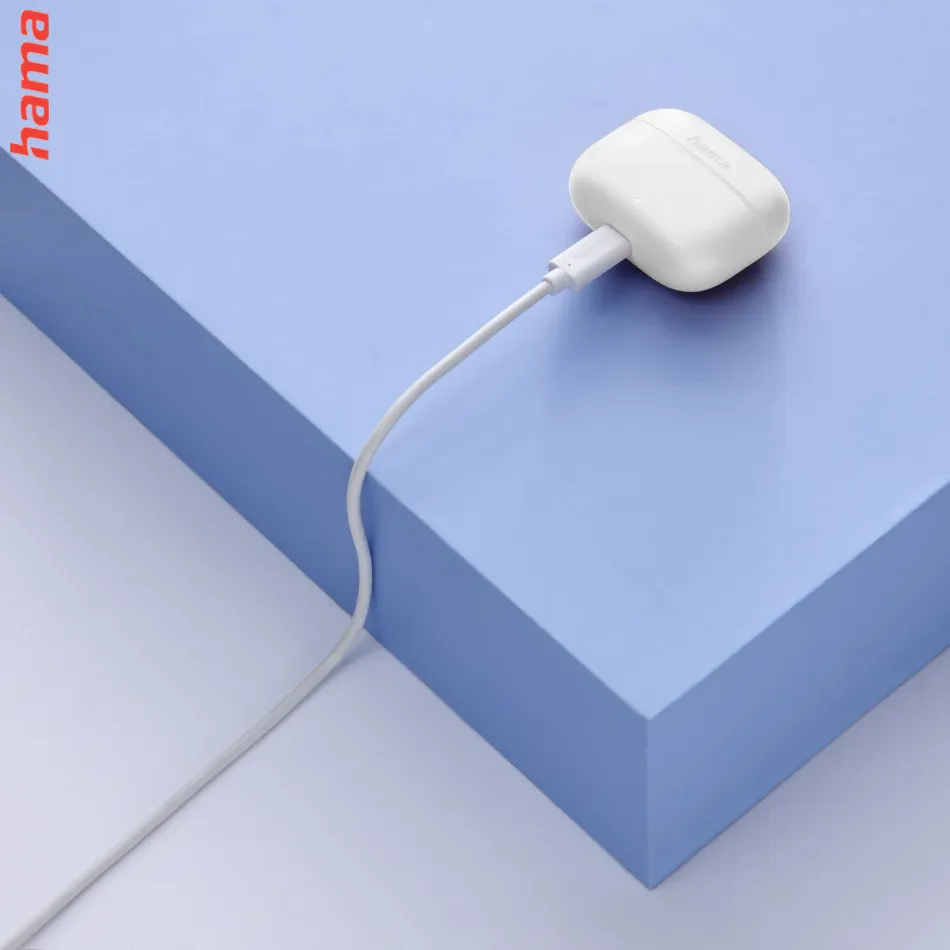 Hama slúchadlá do uší Freedom Light II, Bluetooth, TWS, mikrofón, biele