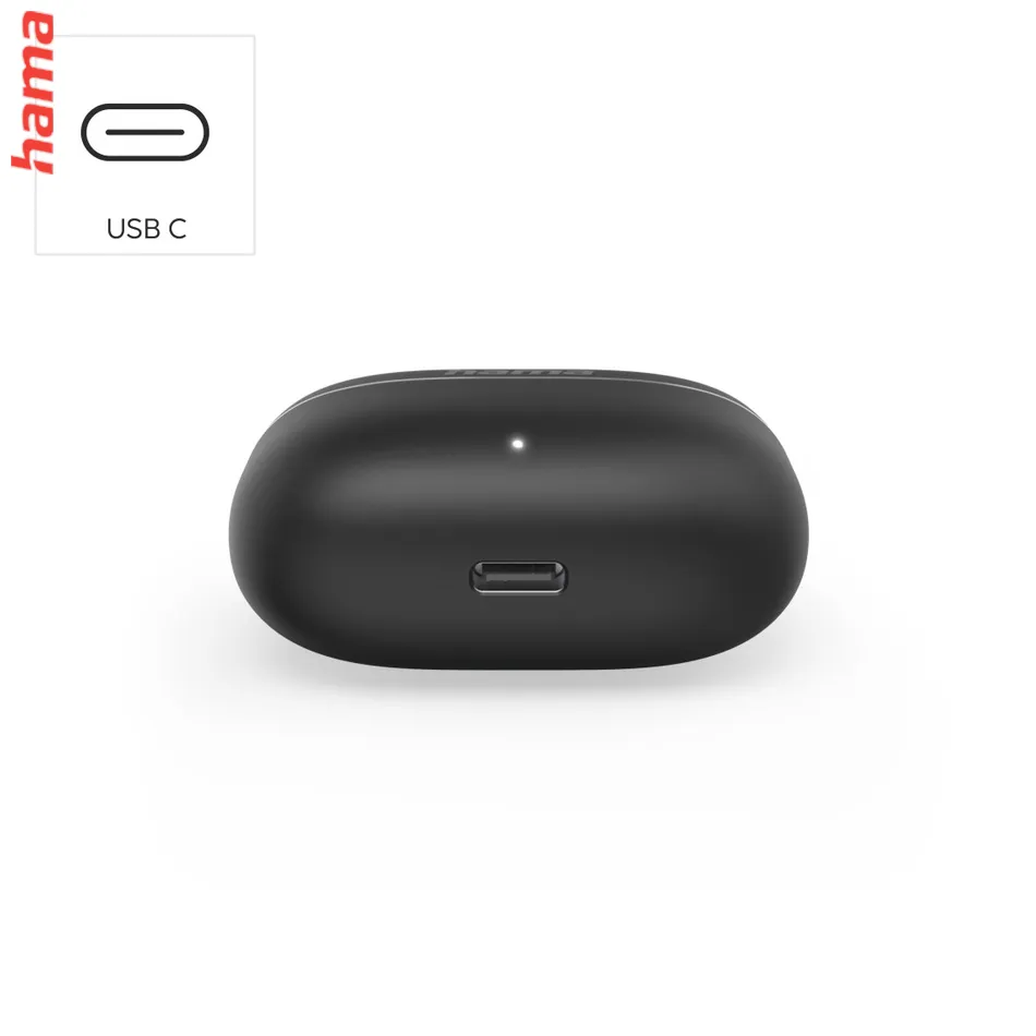 Hama bezdrôtové slúchadlá Freedom Light II, Bluetooth, TWS, mikrofón, čierne