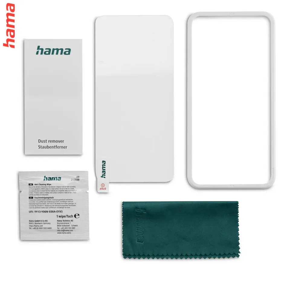 Hama tvrdené sklo na mobil Samsung Galaxy S24, Clear Protect, 9H