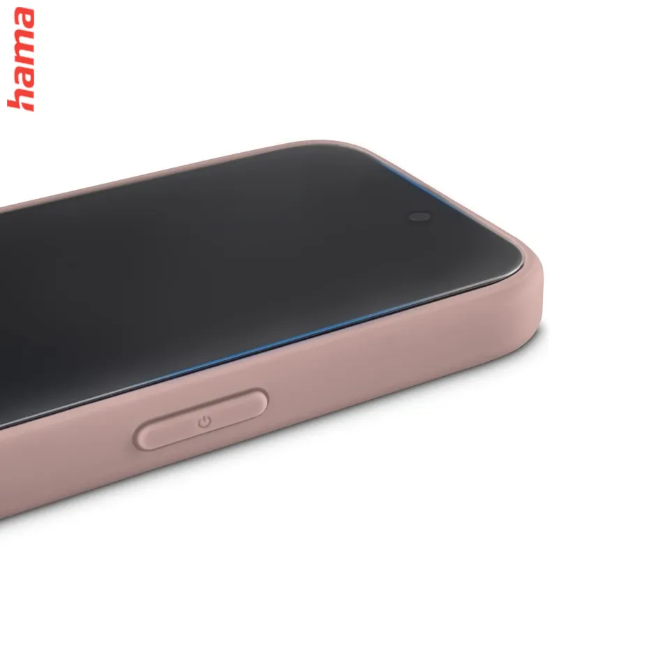 Hama ochranné sklo na iPhone 16 Pro, Extreme Protect, D3O, 10H, čierny rám