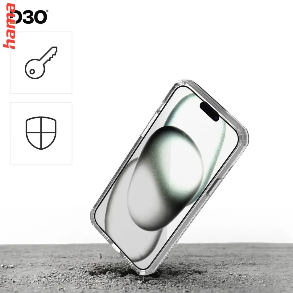 Hama ochranné sklo na iPhone 16 Pro, Extreme Protect, D3O, 10H, čierny rám