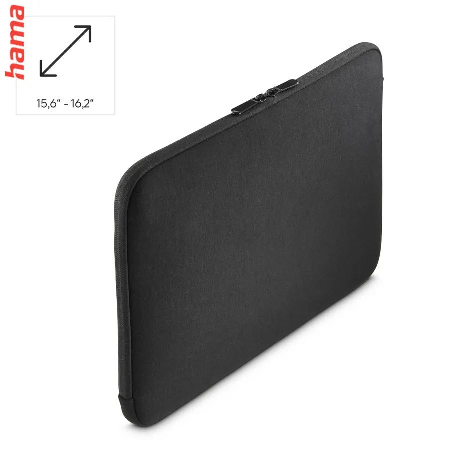 Hama Obal na notebook Jersey 40-41 cm (15,6 až 16,2 palca), čierny