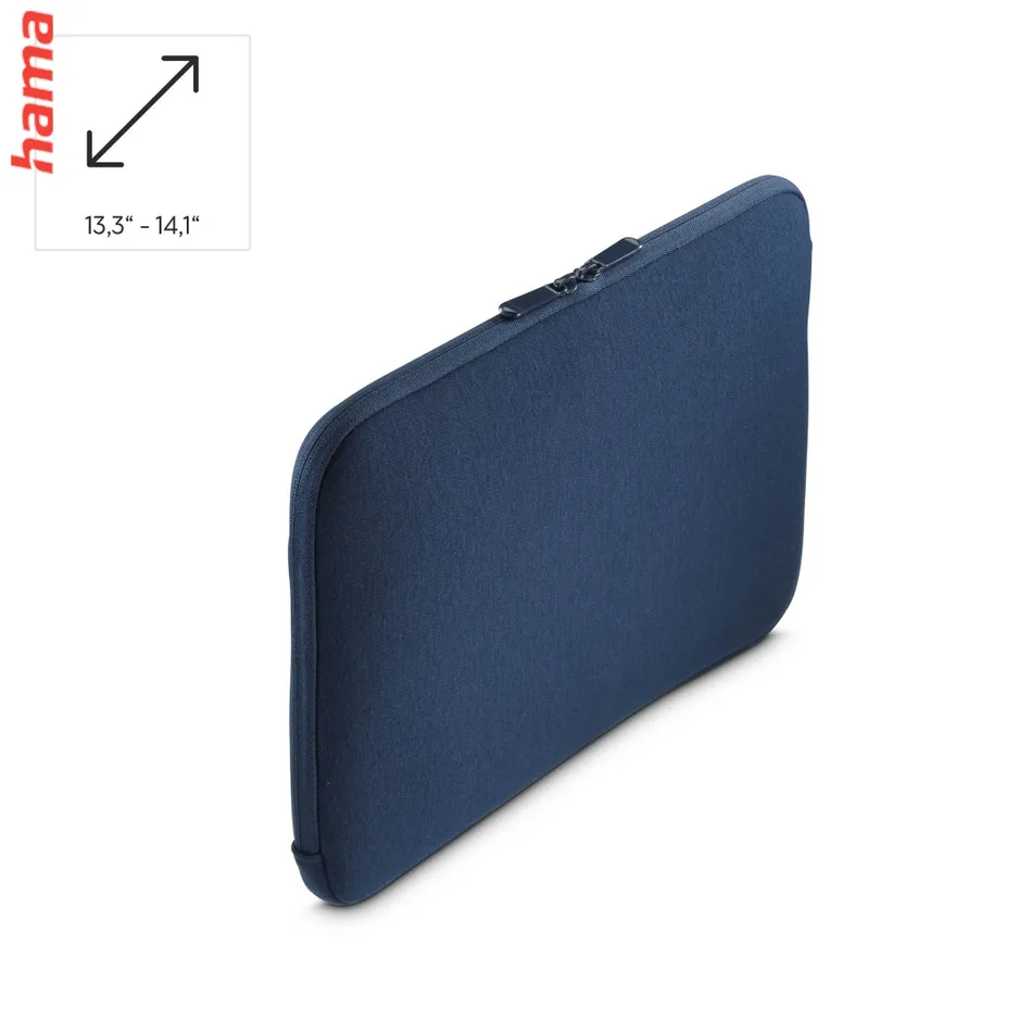 Hama Obal na notebook Jersey 34-36 cm (13,3 až 14,1 palca), tmavomodrý