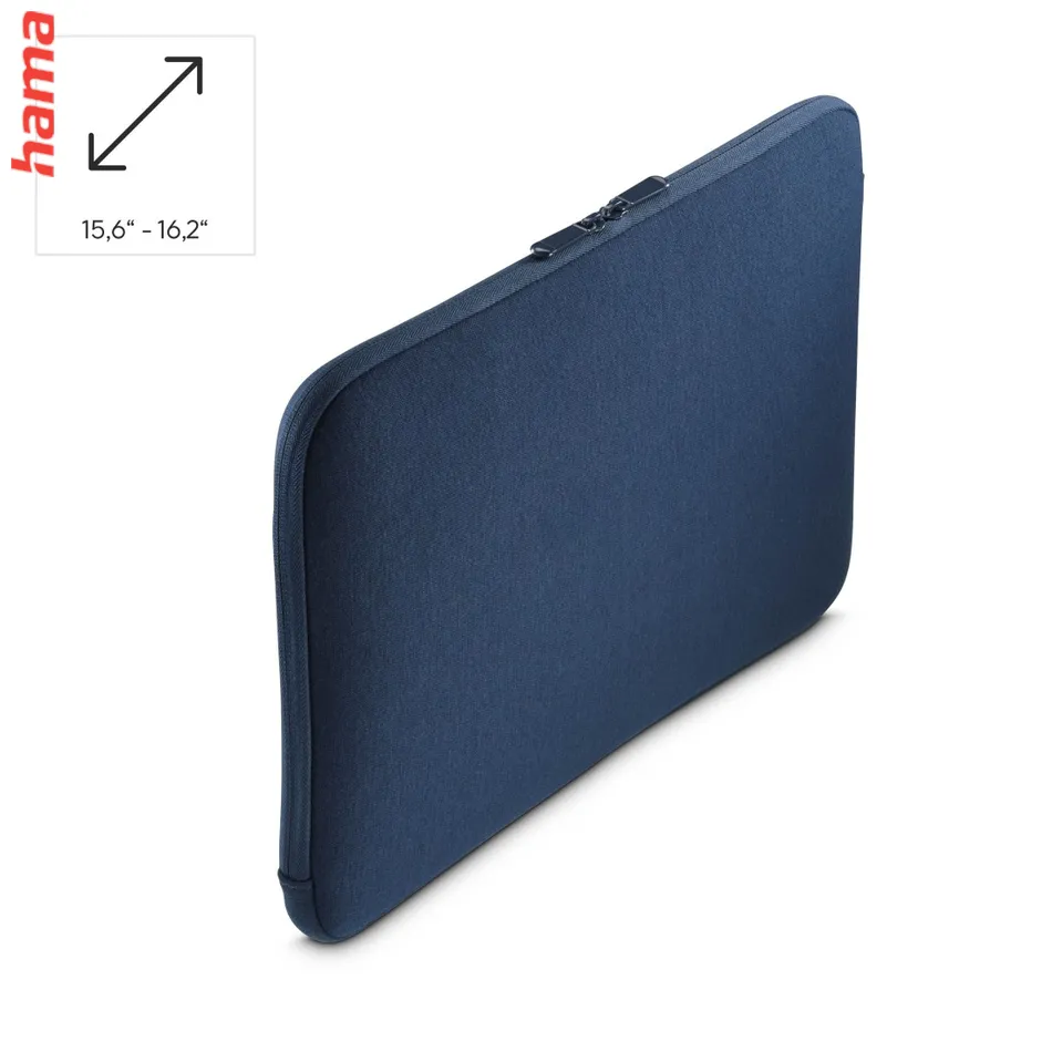 Hama Obal na notebook Jersey 40-41 cm (15,6 až 16,2 palca), tmavomodrý