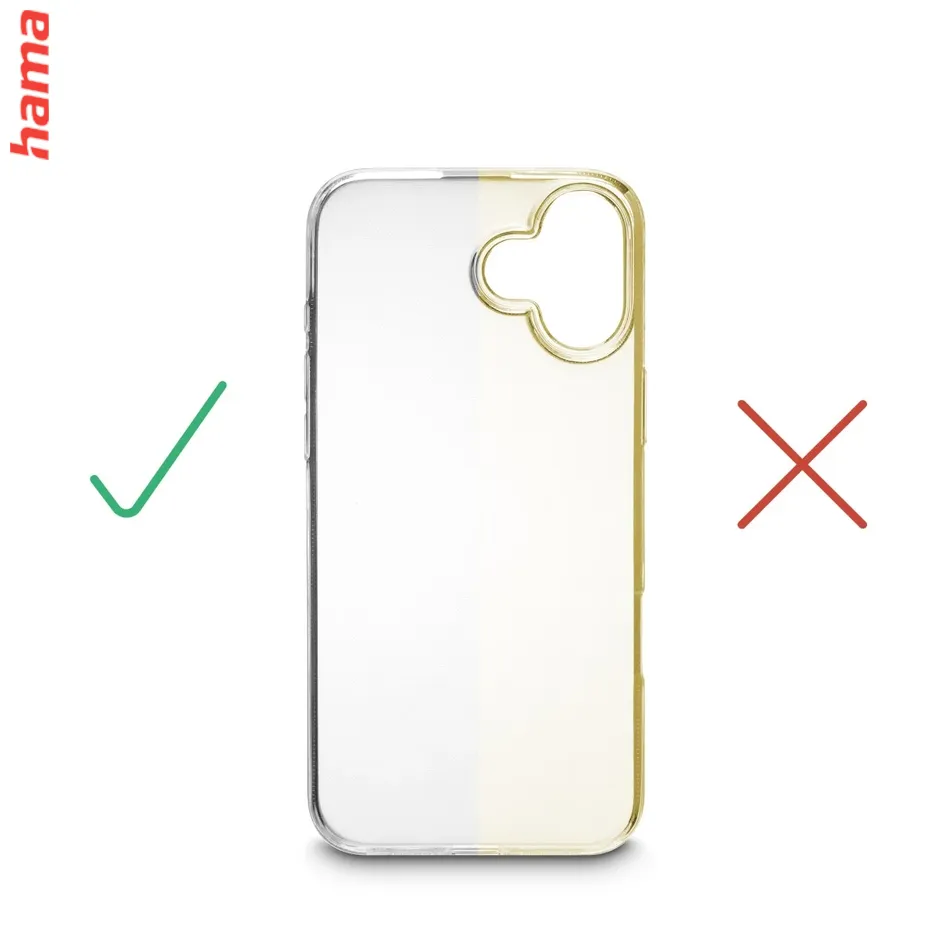 Hama Kryt na mobil Always Clear pre iPhone 17, priehľadný