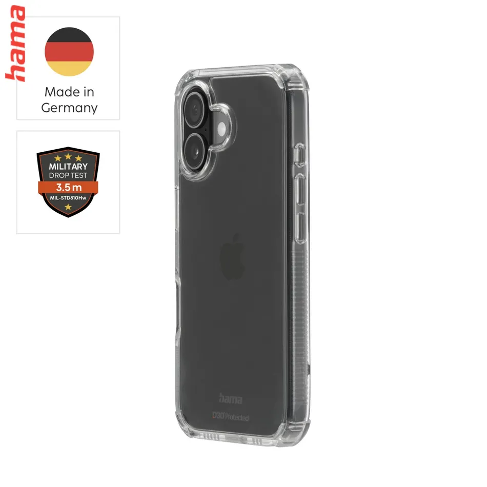 Hama Puzdro na mobil Extreme Protect pre iPhone 17, priehľadné