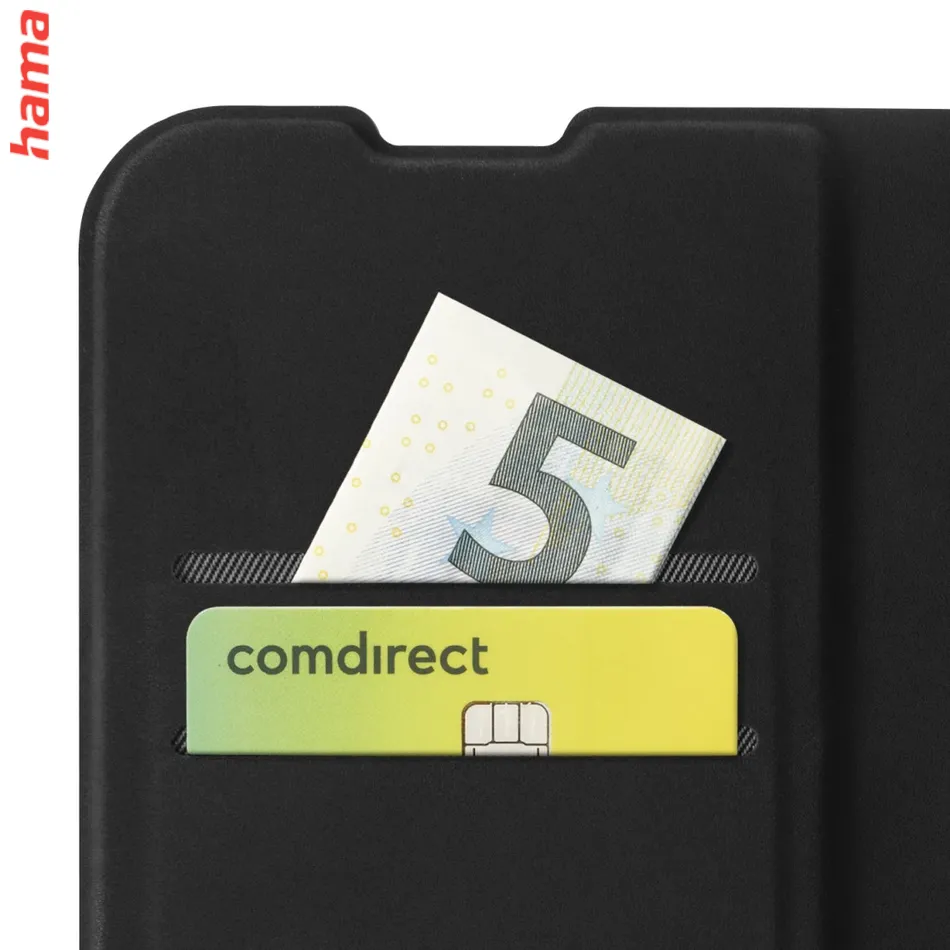 Hama Knižkové puzdro na mobil Daily Protect pre iPhone 17, čierne
