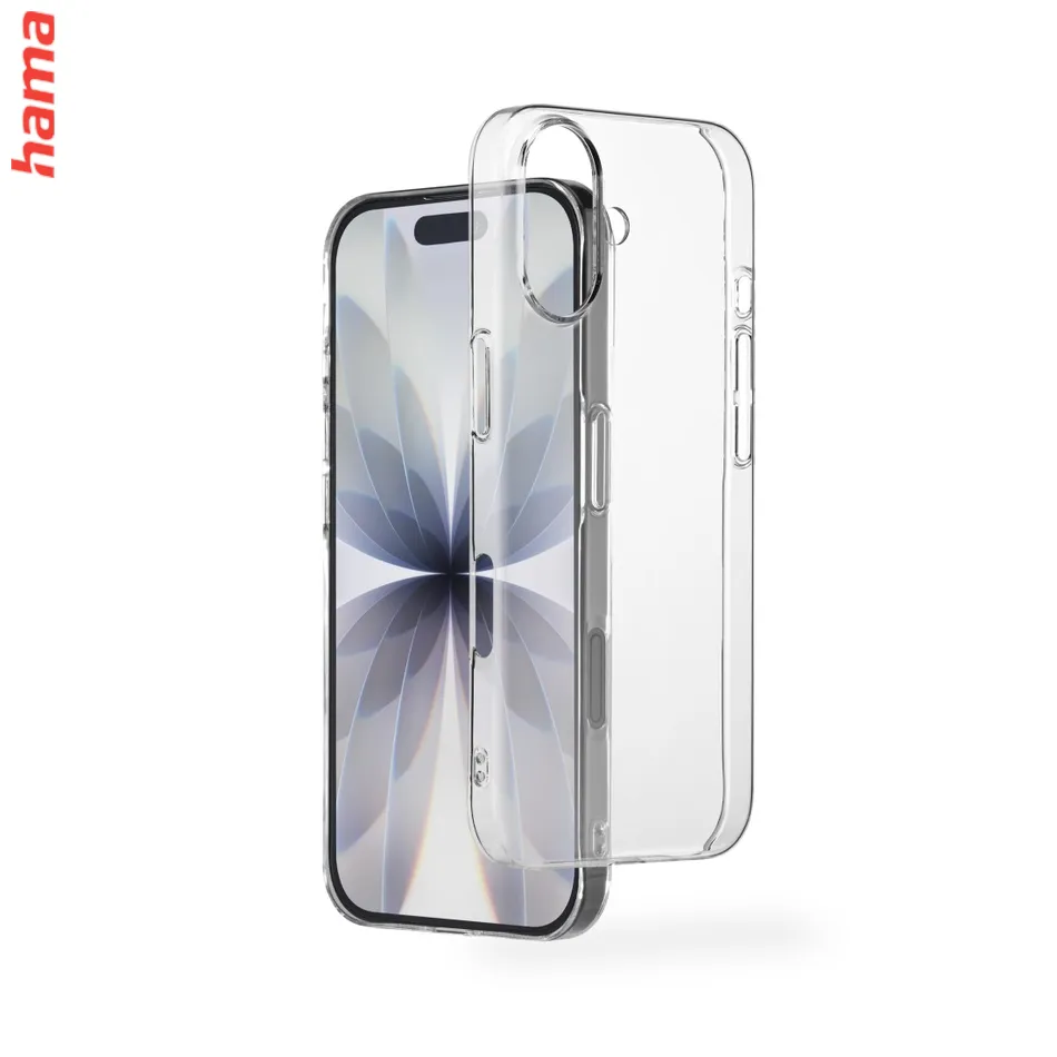 Hama Obal na iPhone 17 Slim Protect, ultratenký, priehľadný