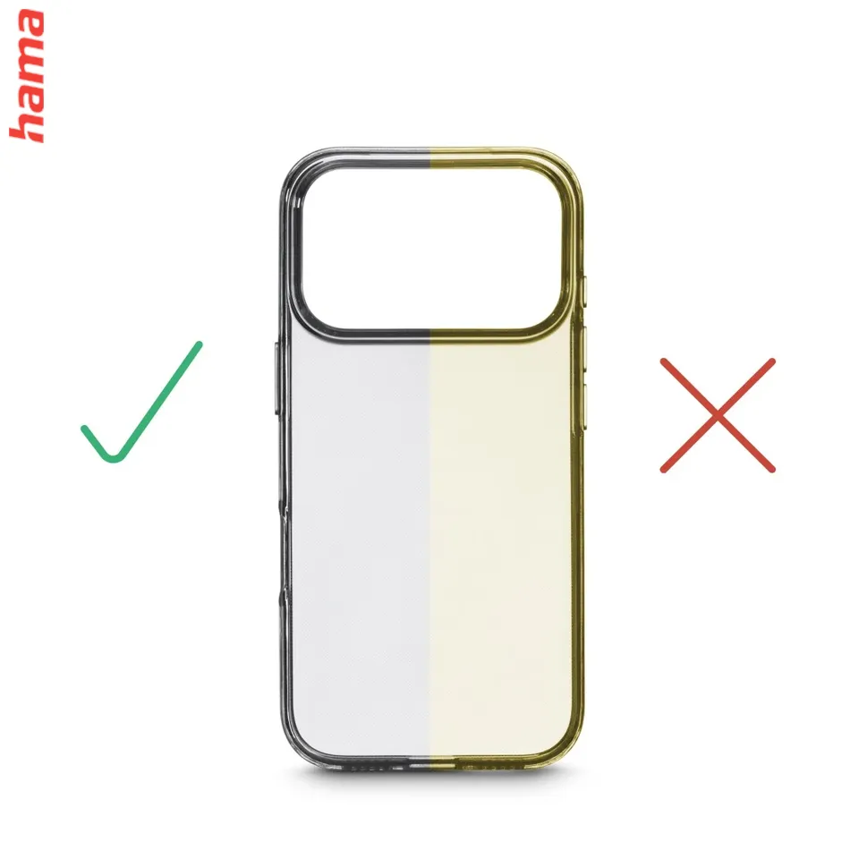 Hama Kryt na iPhone 17 Pro/18 Pro Always Clear, priehľadný