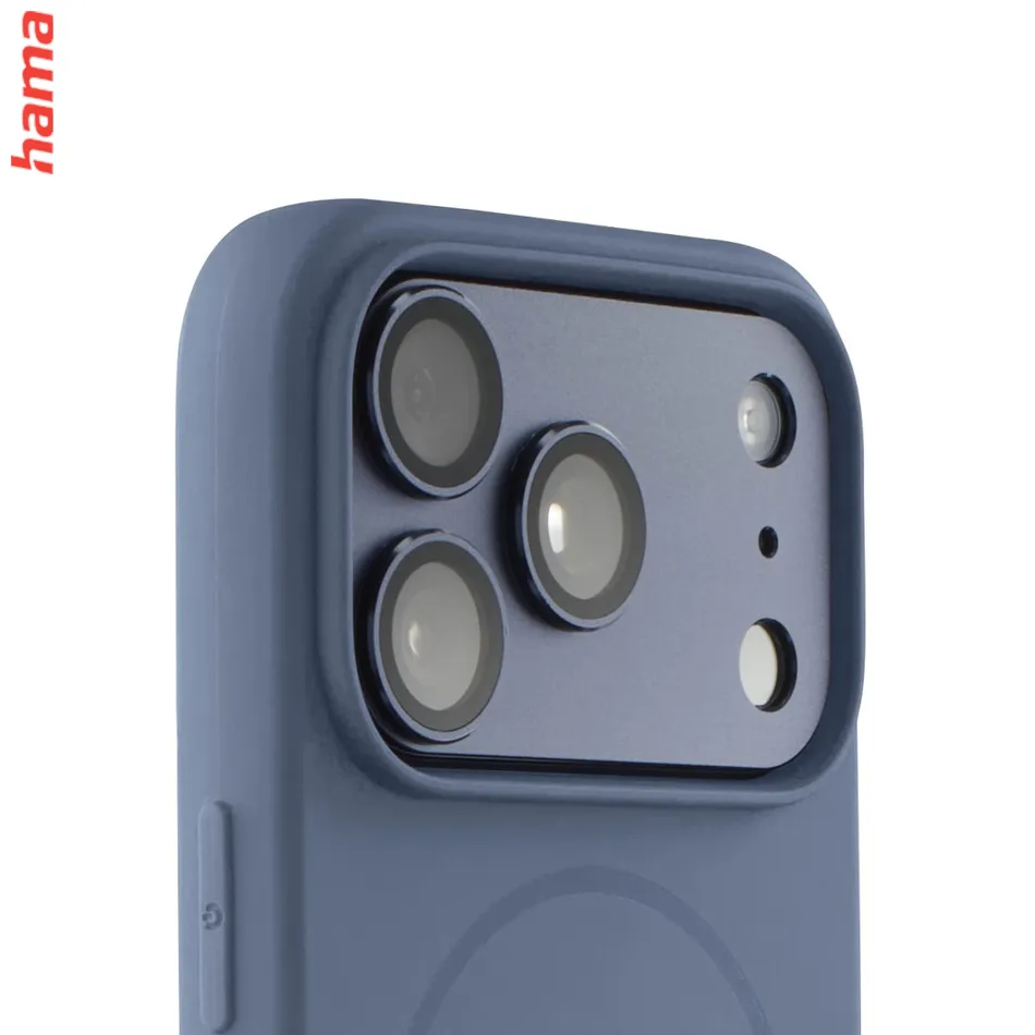 Hama Kryt na iPhone 17 Pro/18 Pro Fantastic Feel, magnetický modrý