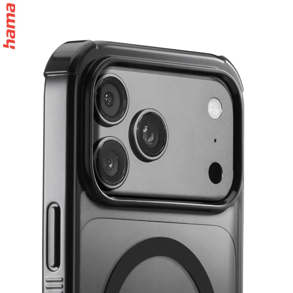 Hama Kryt na iPhone 17 Pro Max/18 Pro Max Extreme Protect, magnetický čierny