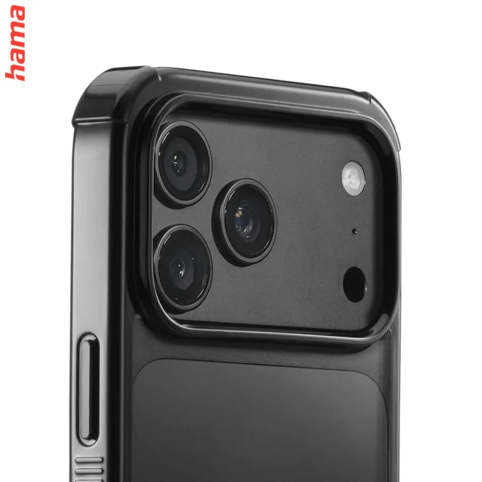 Hama Kryt na iPhone 17 Pro Max/18 Pro Max Extreme Protect D3O, čierny