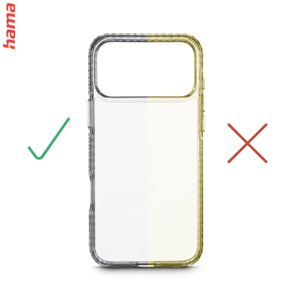 Hama Kryt na iPhone 17 Pro Max/18 Pro Max Clear Shield, priehľadný