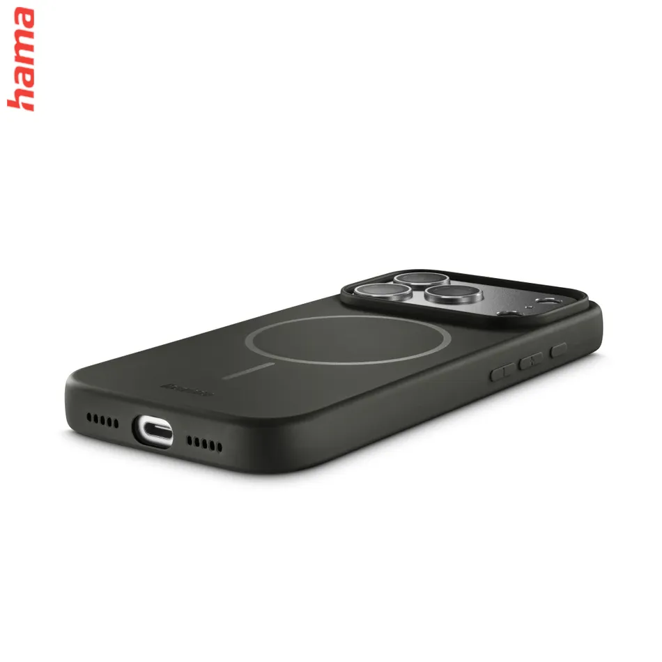 Hama Kryt na iPhone 17 Pro Max/18 Pro Max Fantastic Feel, magnetický čierny