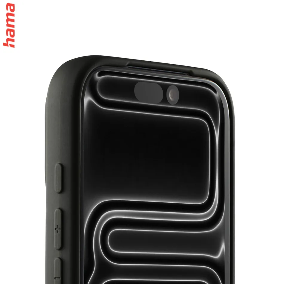 Hama Fantastic Feel kryt na iPhone 17 Pro a 18 Pro, magnetický, čierny