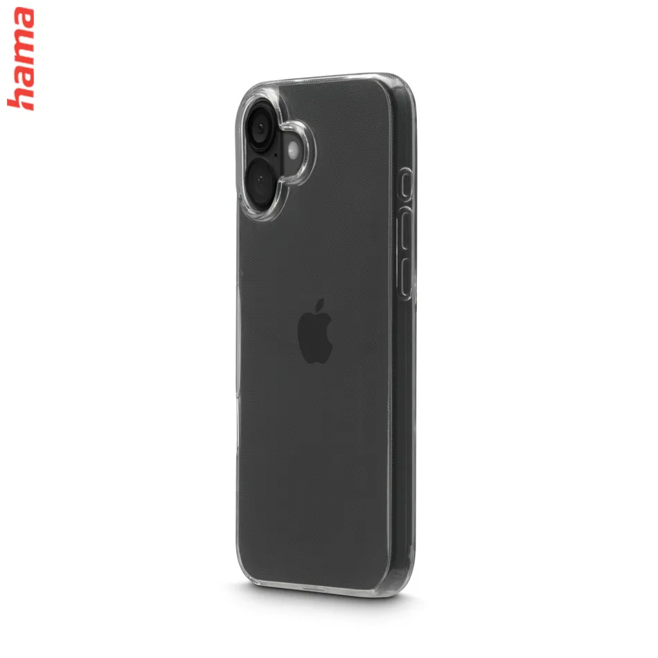 Hama Always Clear, kryt pre Apple iPhone 16 Plus, vždy priehľadný, nezažltne  