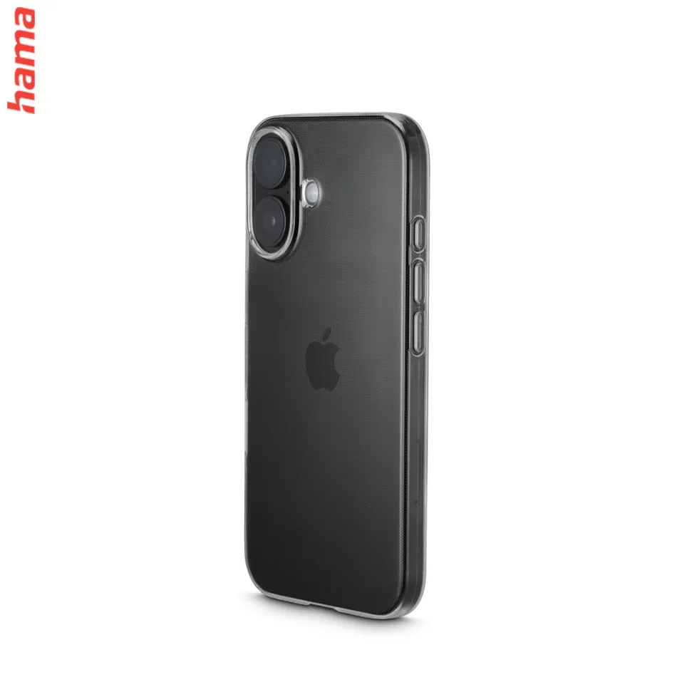 Hama Always Clear, kryt pre Apple iPhone 16, vždy priehľadný, nezažltne  