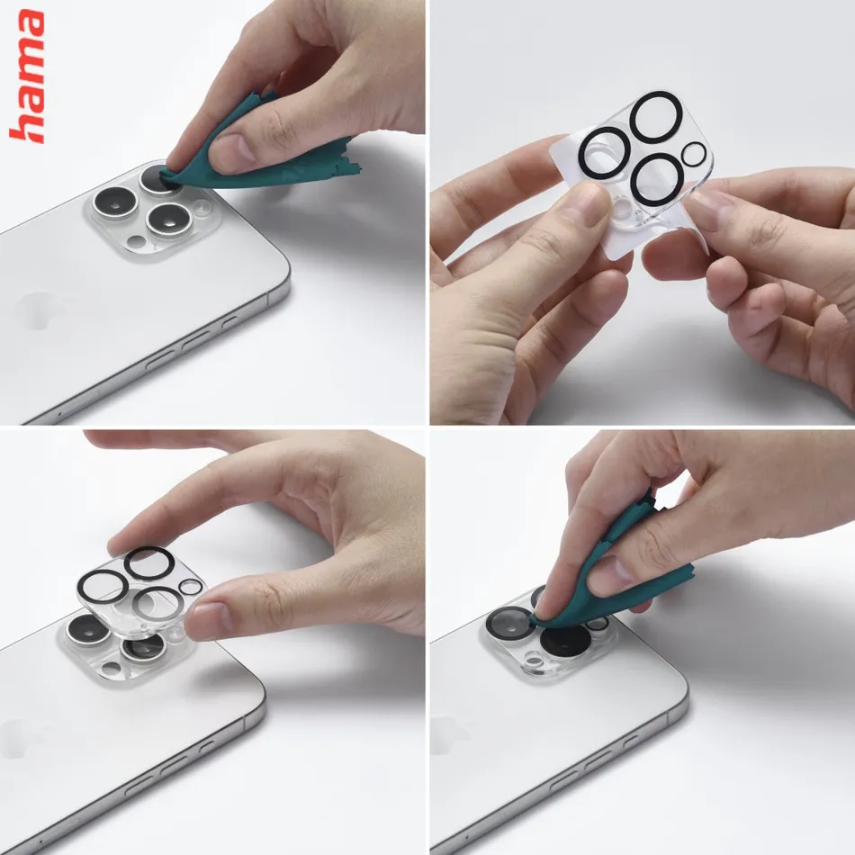 Hama Cam Protect, ochranné sklo na fotoaparát iPhone 16e  