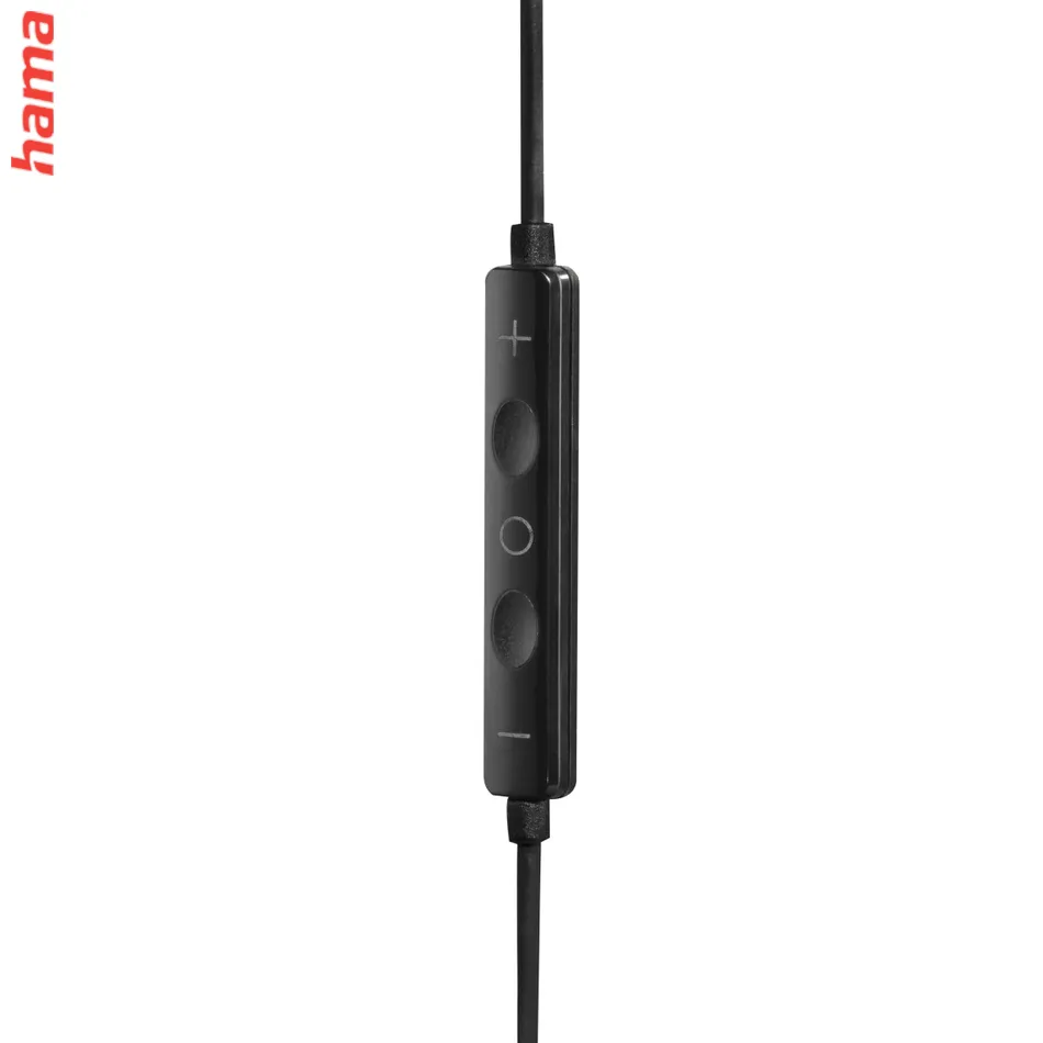 Hama USB-C slúchadlá s mikrofónom Season II, kôstky, čierne  