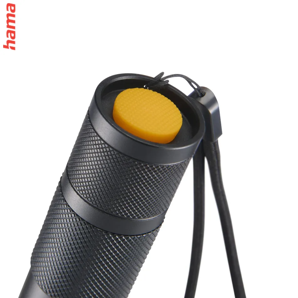 Hama Basic FL-92, LED baterka, čierna