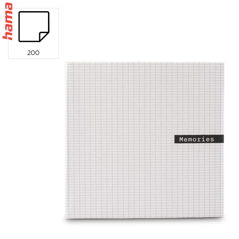 Hama album memo Designline II CHECK 10x15/200, popisové pole