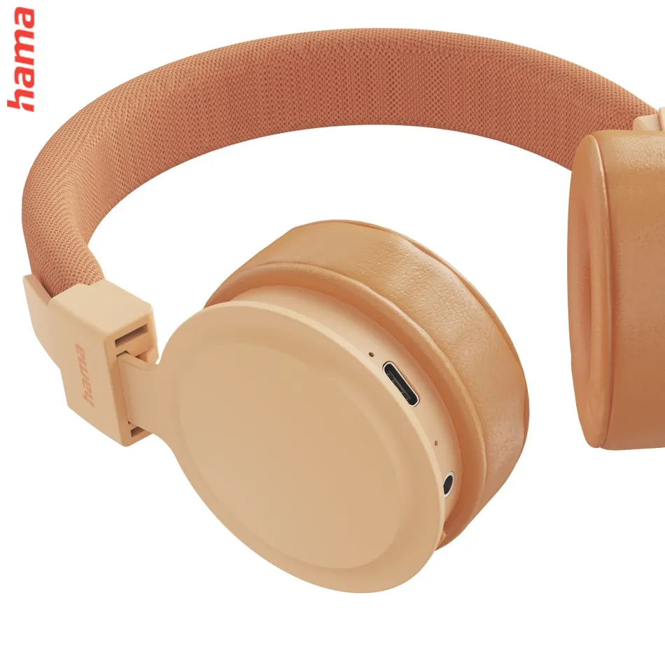 Hama Bluetooth slúchadlá Freedom Lit III, on-ear, oranžové