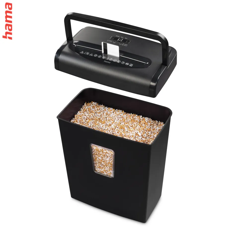 Hama Prime M80, skartovačka, micro rez, 8 listov, bezpečnostná úroveň P5 T5 E4