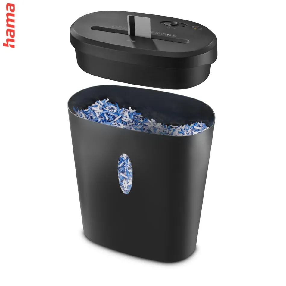 Hama Safe X120, skartovačka, krížový rez, 12 listov, bezpečnostná úroveň P4 T4 E3