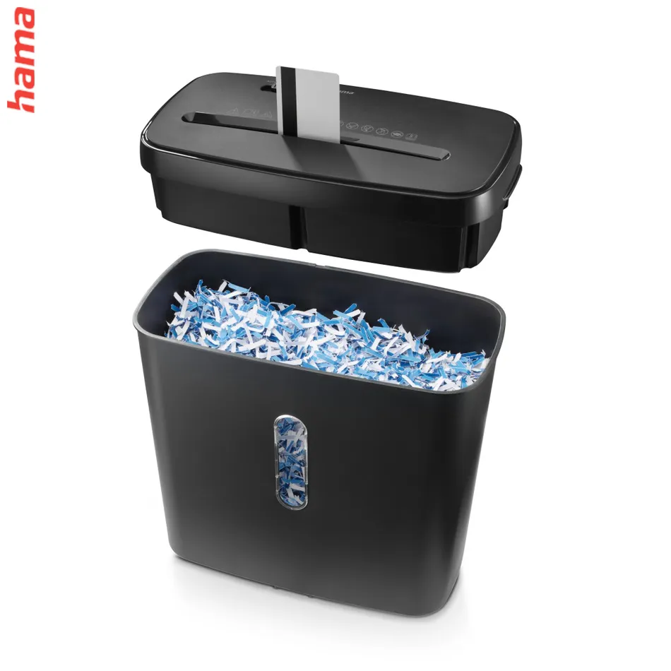 Hama Safe X50, skartovačka, krížový rez, 5 listov, bezpečnostná úroveň P4 T4 E3