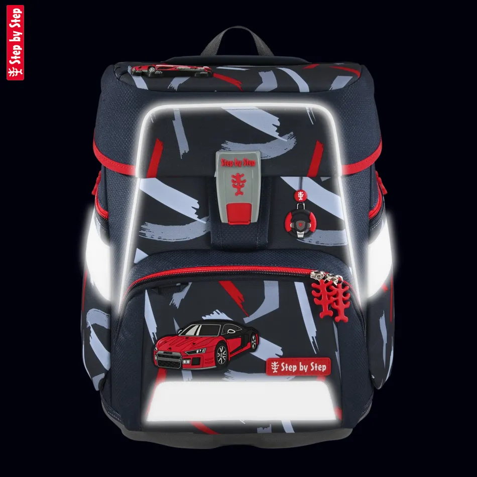 Školská aktovka Step by Step SPACE, Pretty Unicorn - 5-dielny set, AGR certifikát