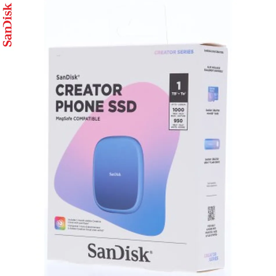 SanDisk Portable SSD Creator Phone 1 TB