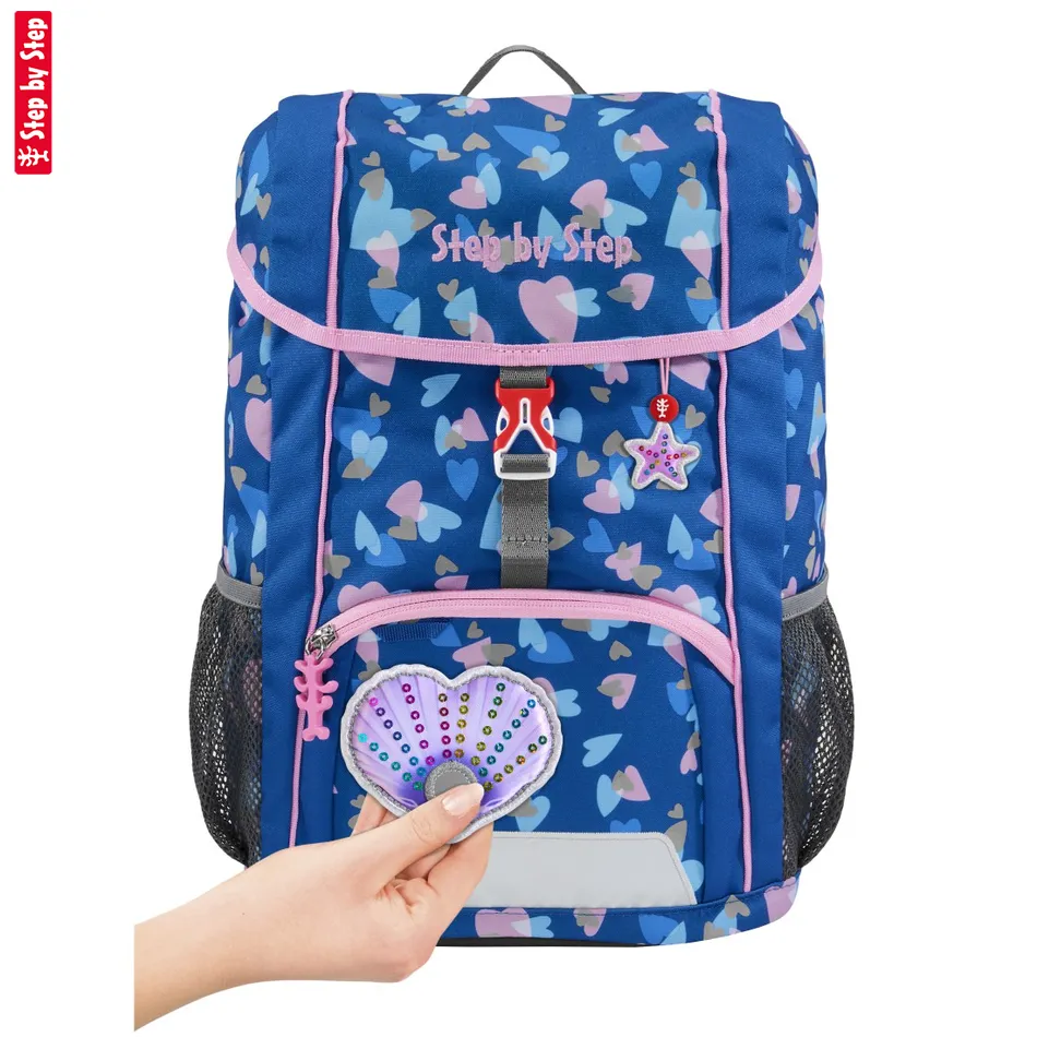 Detský ruksak Step by Step KID REFLECT, Sealshell Pearl