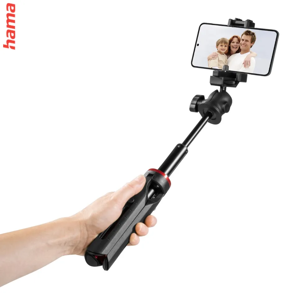 Hama Solid 80 Ball, univerzálny statív / selfie tyčka, Bluetooth diaľková spúšť