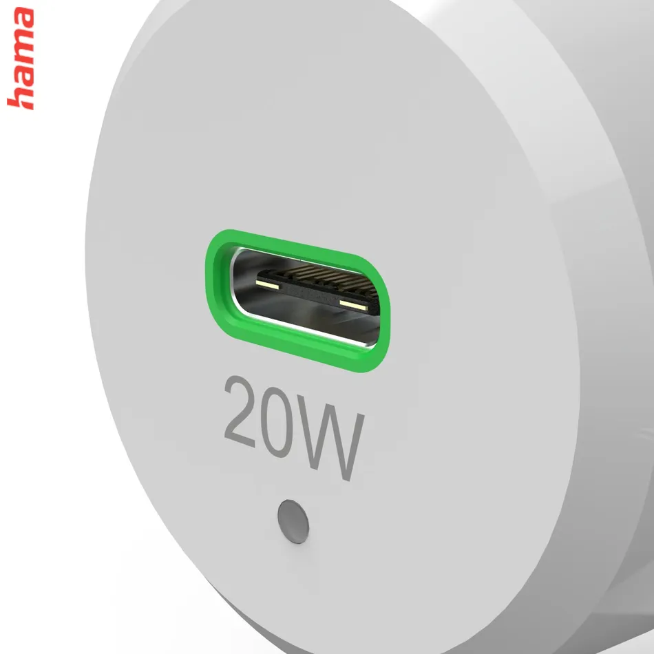 Hama rýchla USB nabíjačka do vozidla USB-C PD, USB-A QC, 38 W