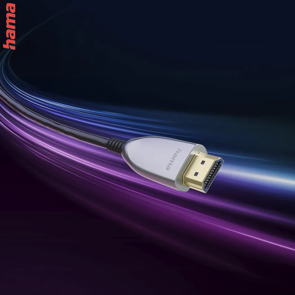 Hama optický aktívny HDMI kábel 8K Ultra High Speed, 20 m