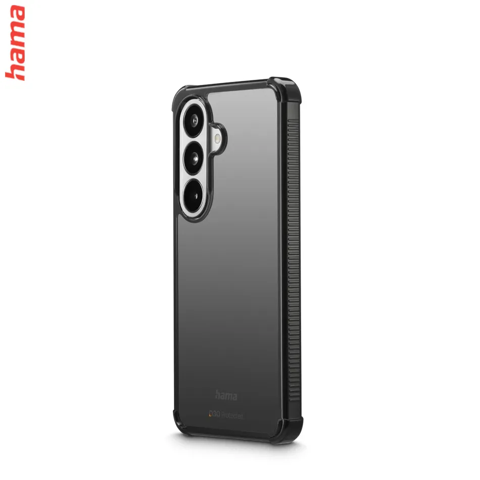 Hama čierny kryt na mobil Samsung Galaxy S26 FE, Extreme Protect, D3O