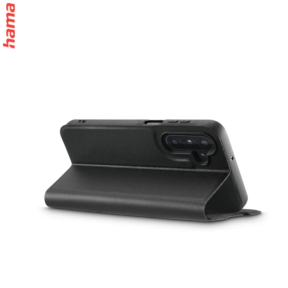 Hama knižkový obal na mobil Samsung A17, A17 5G a A18, Daily Protect, čierny