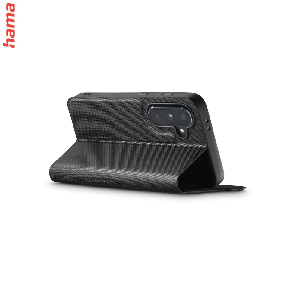 Hama čierny knižkový obal na Samsung A36 5G, Daily Protect