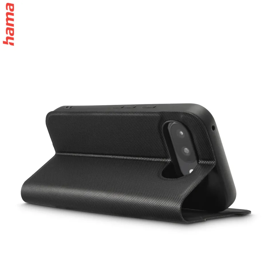 Hama čierny knižkový obal na Google Pixel 9a, Daily Protect