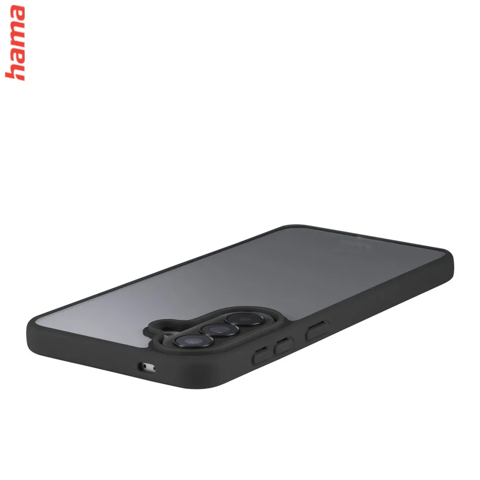 Hama čierne puzdro na Samsung Galaxy A57 5G, Frame Protect, s čiernym rámom