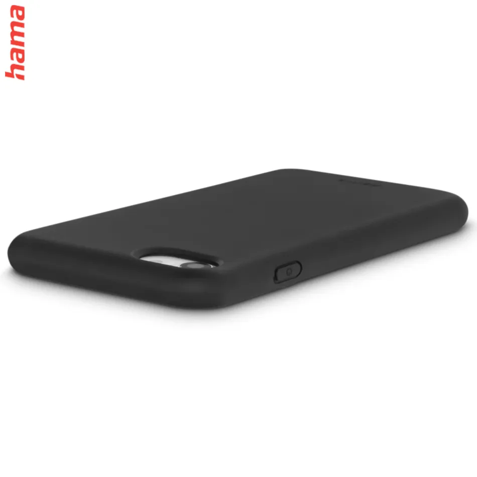 Hama čierny obal na iPhone 7, 8, SE 2020 a SE 2022, Fantastic Feel
