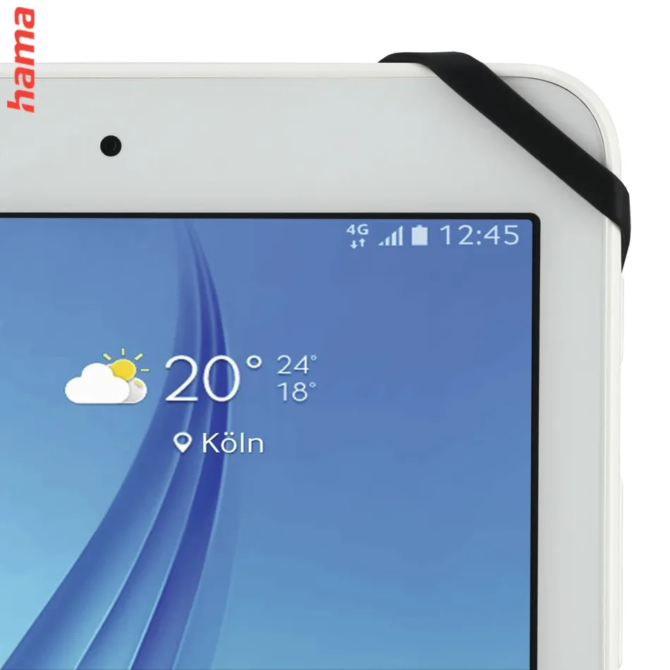 Hama obal na tablet 11 palcov (24 - 28 cm), rotačný 360°, univerzálny, čierny