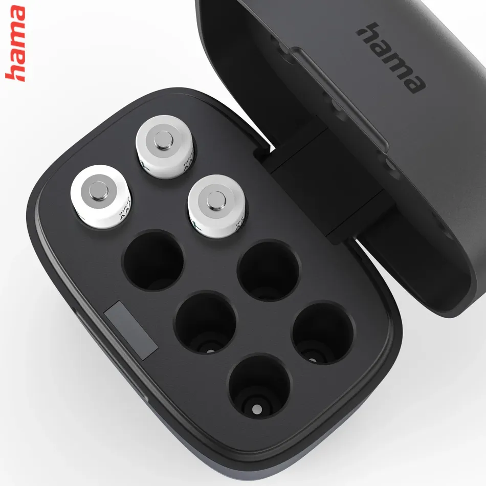 Hama nabíjačka batérií AAA, 8 akumulátorov Li-Ion, 780 mAh, USB-C