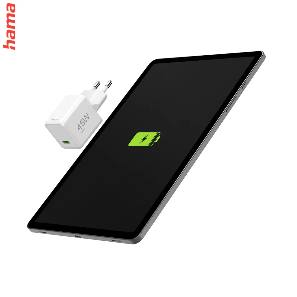 Hama rýchla USB nabíjačka, USB-C PD/QC 45 W, super-mini  