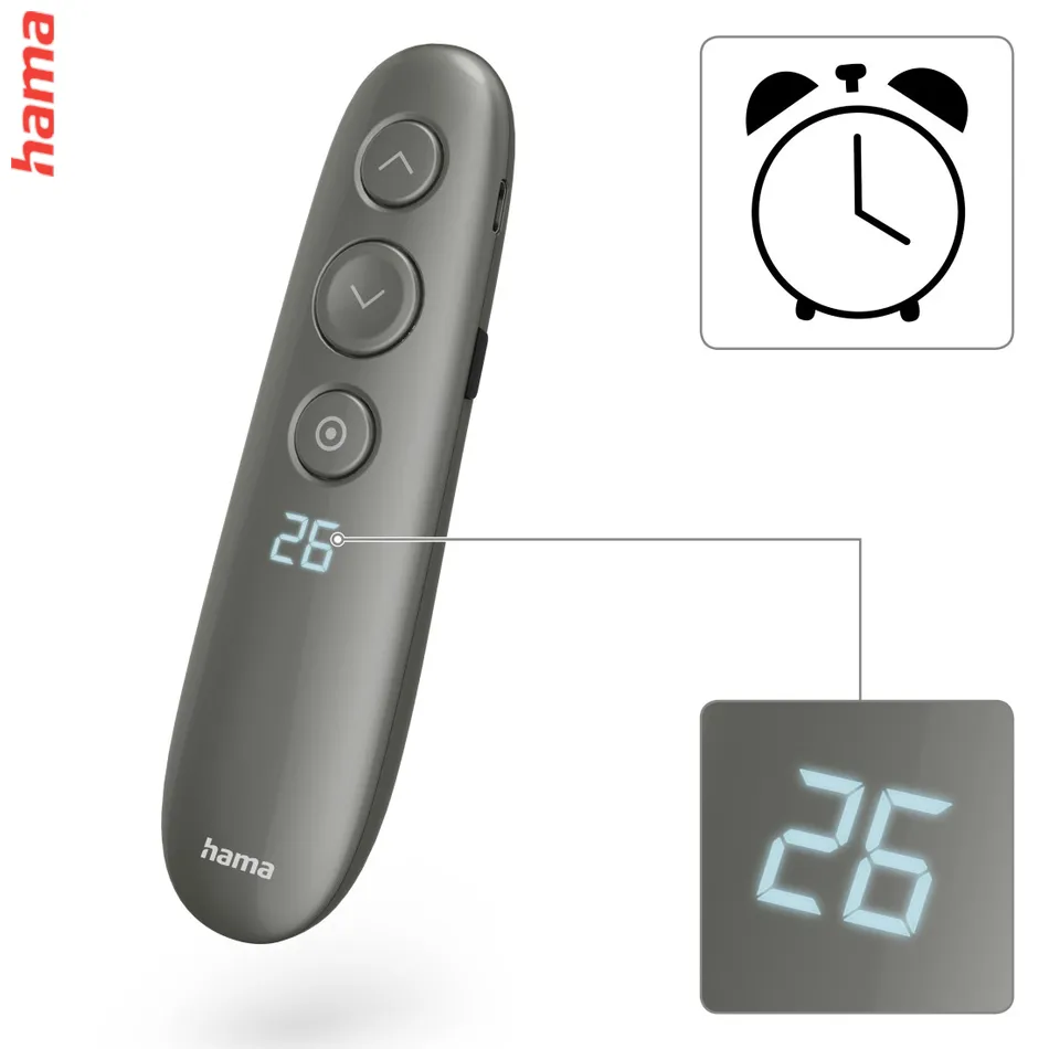 Hama bezdrôtový virtuálny prezentér Spot-Pointer V2, softvér, microSD karta